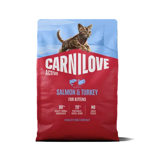 Carnilove Kitten Salmon & Turkey - Healthy Growth 2kg