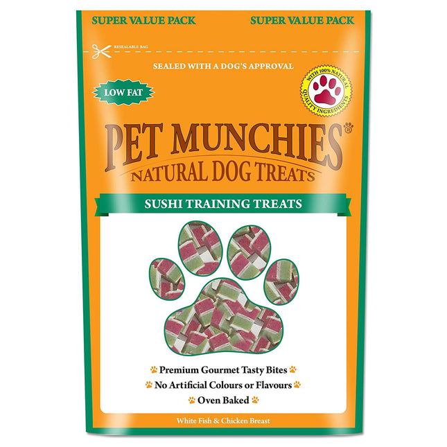 pet munchies sushi training treats