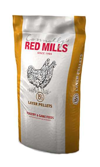 REDMILLS CONNELLY'S 15% LAYERS PELLETS 20KG