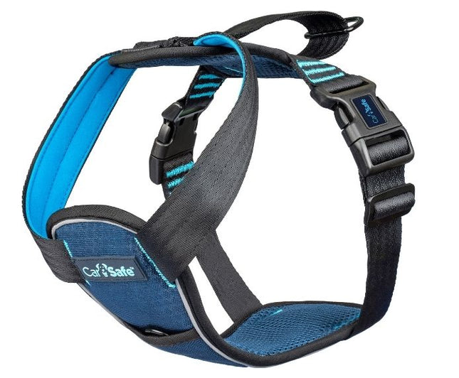 CarSafe Crash Tested Harness Blue