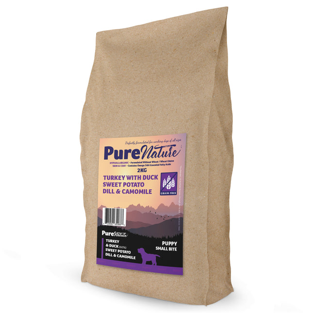 Grain Free Pure Nature Turkey & Duck Puppy Food