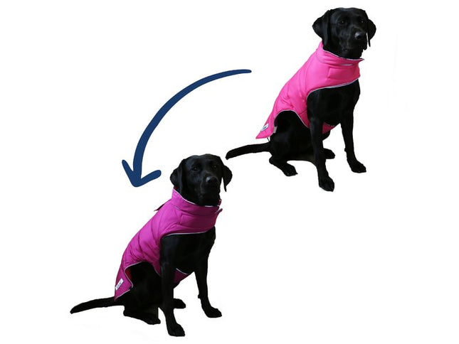 Viva Reversible Coat Pink/Purple