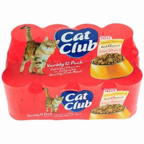 Cat Club Variety 12 Pack Tins