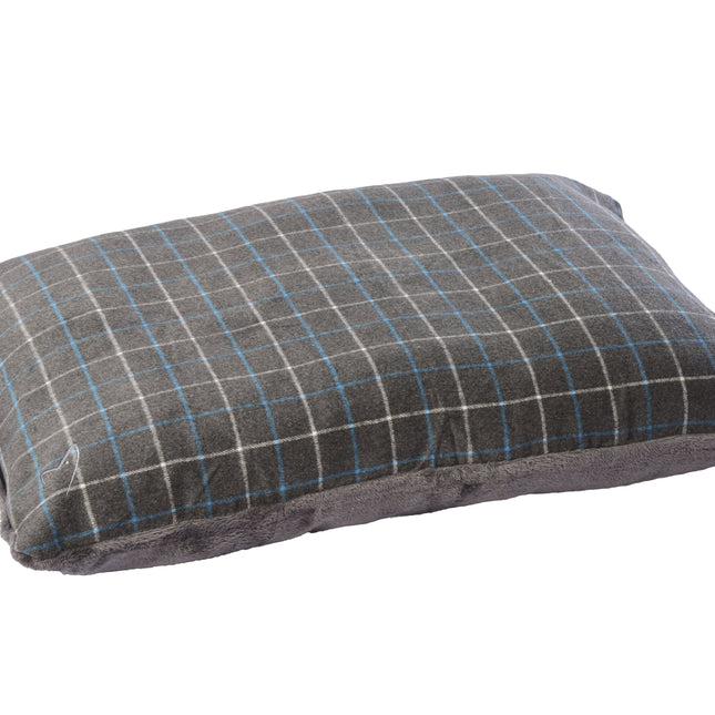 PREMIUM COMFY CUSHION GREY CHECK