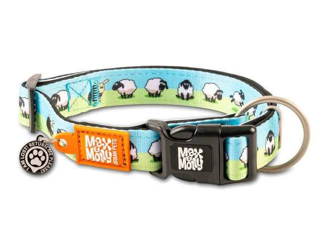 Max & Molly Black Sheep Smart ID Collar