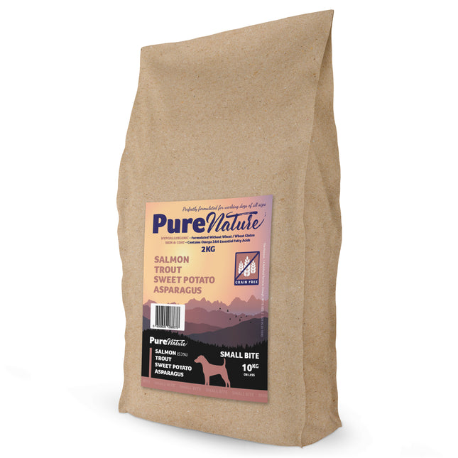 Grain Free Pure Nature Salmon Small Bite Dog Food