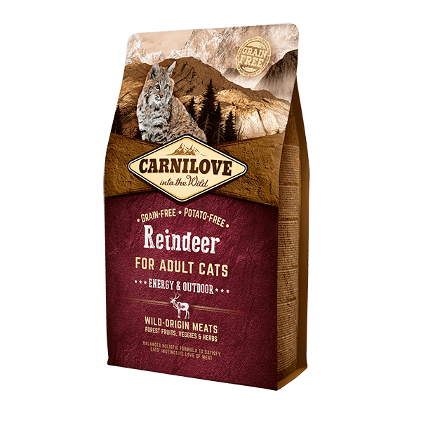 Carnilove Adult Cat Reindeer - Energy & Outdoor 2kg