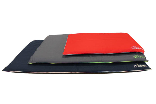 Beddies Waterproof Crate Mat Charcoal & Lime