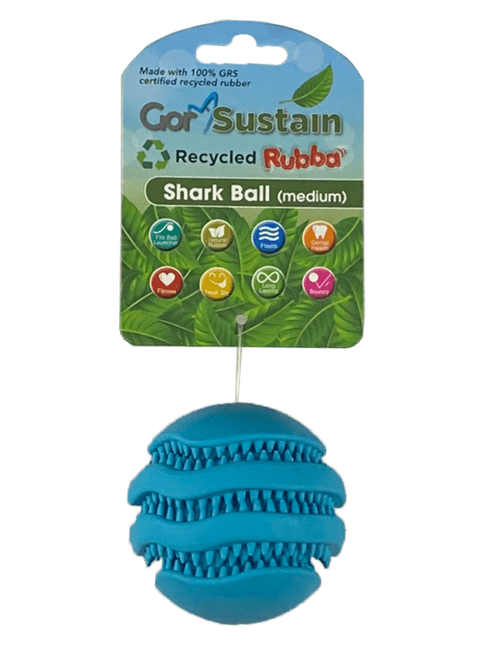 Gor Sustain Rubber Shark Ball Medium 6.5cm