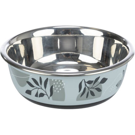 Trixie Plastic Coated Stainless Steel Bowl With Rubber Base