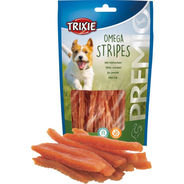 Trixie Omega Stripes - Chicken Strips 100g