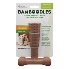Bamboodles T-Bone Dog Chew Chicken Flavour