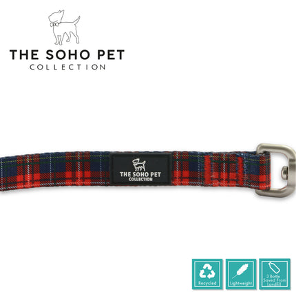 Soho Pet Tartan Lead 100 x 1.9cm