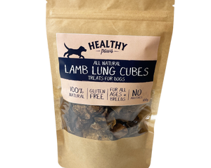 Healthy Paws Lamb Lung Cubes