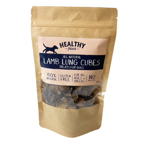 Healthy Paws Lamb Lung Cubes