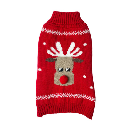 Red Nose Reindeer Sweater