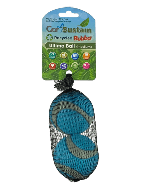 Gor Sustain Rubber Ultimate Ball 2 Pack Medium 6.5cm