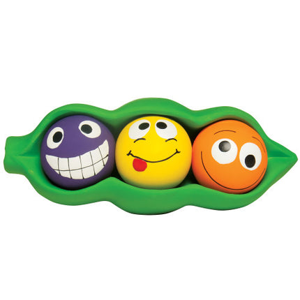 Peas In A Pod Latex Dog Toy