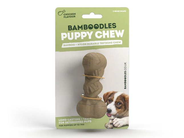 Bamboodles Puppy Chew I-Bone Chicken