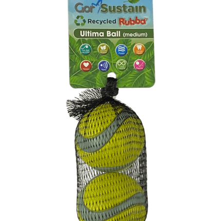 Gor Sustain Rubber Ultimate Ball 2 Pack Medium 6.5cm