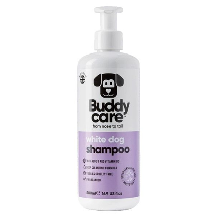 BUDDYCARE 500ML WHITE DOG SHAMPOO