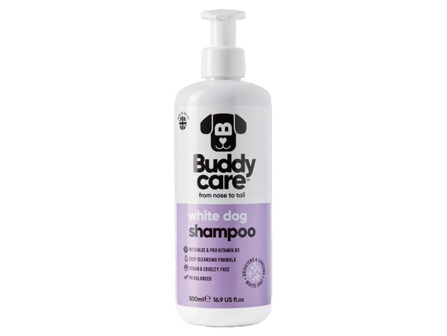 BUDDYCARE 500ML WHITE DOG SHAMPOO