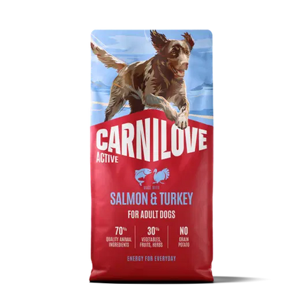 Carnilove Salmon and Turkey Adult Dog Food