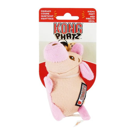 KONG Phatz Pig Dog Toy Small