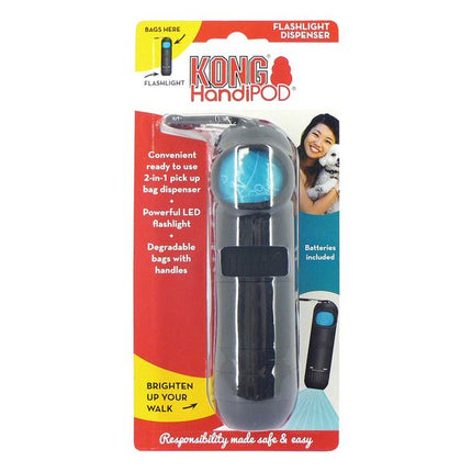 KONG Handipod Flashlight and Poo Bag Dispenser