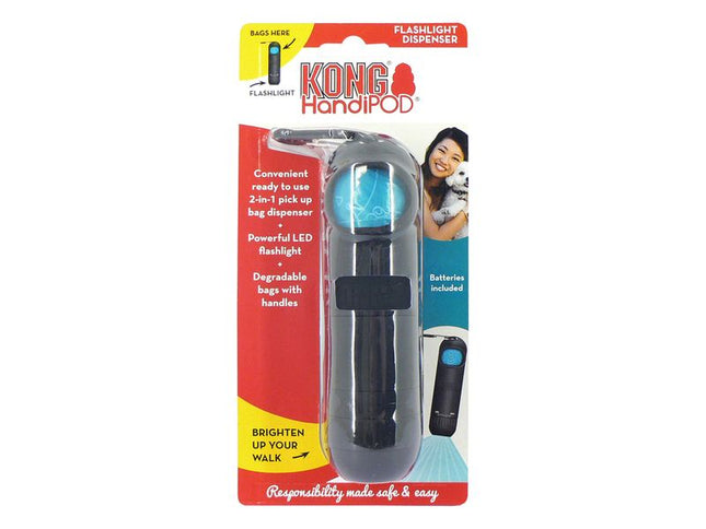 KONG Handipod Flashlight and Poo Bag Dispenser