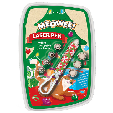 MEOWEE! Christmas Laser Cat Pen