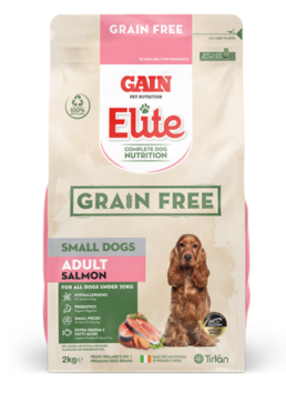 Gain Elite Grain Free Salmon Small Dogs Adult