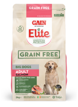 Gain Elite Grain Free Salmon Big Dogs Adult