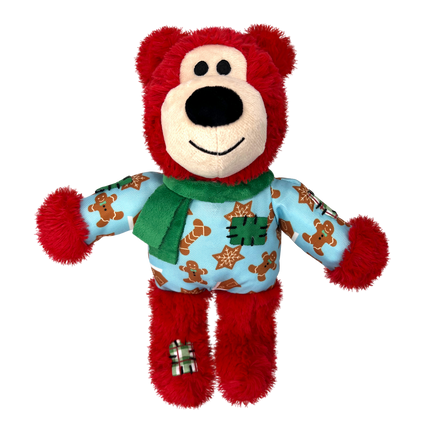 Kong Christmas Wild Knots Bear Assorted Sml/Med