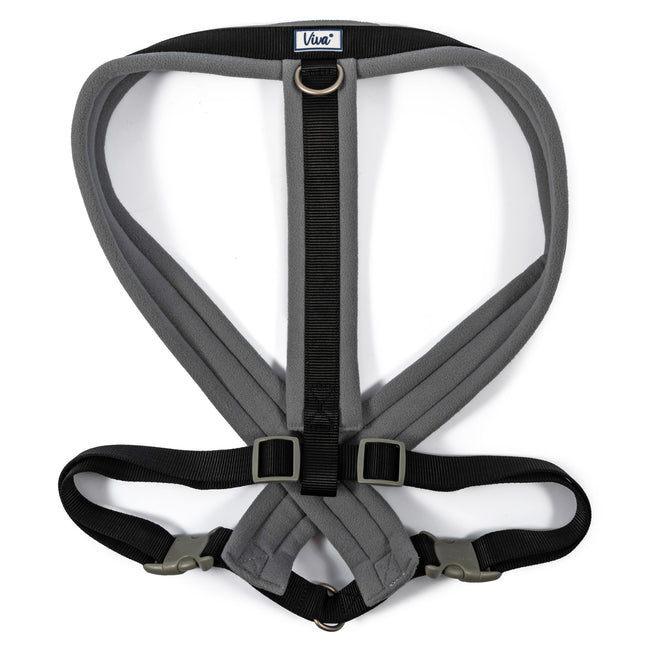Viva Padded Dog Harness Black