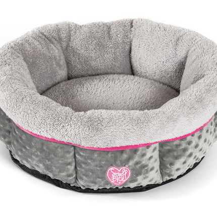 ANCOL SMALL BITE DONUT BED PINK 50CM