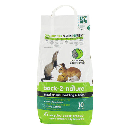 Back 2 Nature Small Animal Bedding&Litter 10L