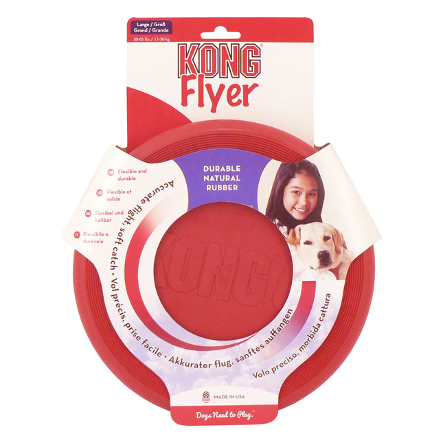 KONG Flyer Frisbee Dog Toy