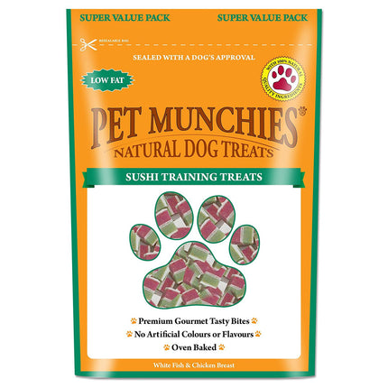 PET MUNCHIE SUSHI TRAING TREATS 150G