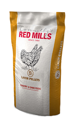 REDMILLS CONNELLY'S 15% LAYERS PELLETS 20KG