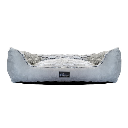 Beddies Grey Suede Lounger