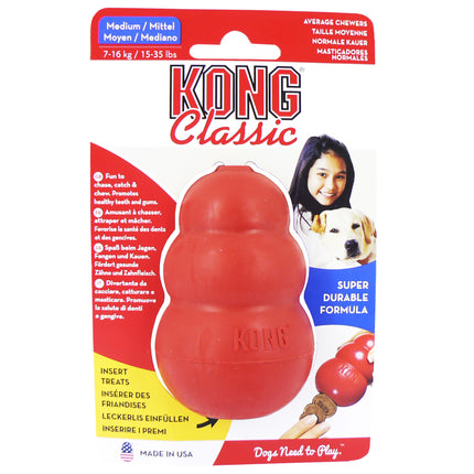 KONG Classic Toy Red Medium Dog Toy