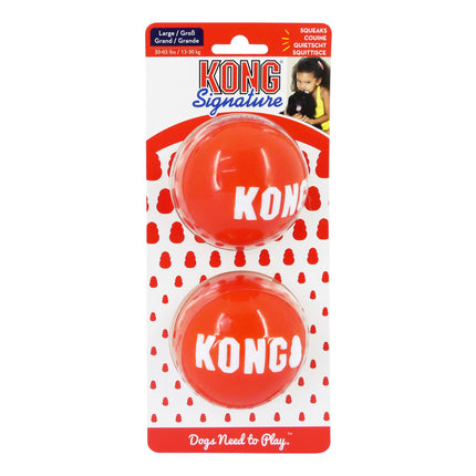 KONG Signature Sports Balls Large 2 Pack