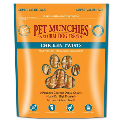 PET MUNCHIES CHICKEN TWIST 290G VALUE PACK