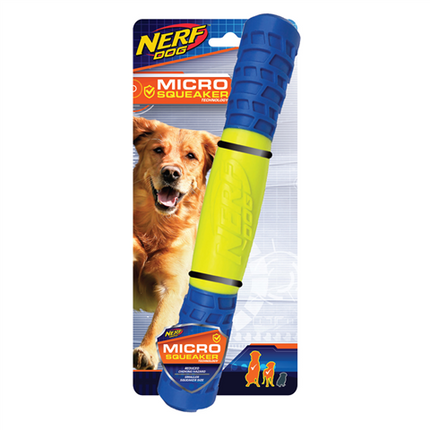 Nerf Micro Squeak Exo Stick - Blue & Green - 29 cm (11.5 in)