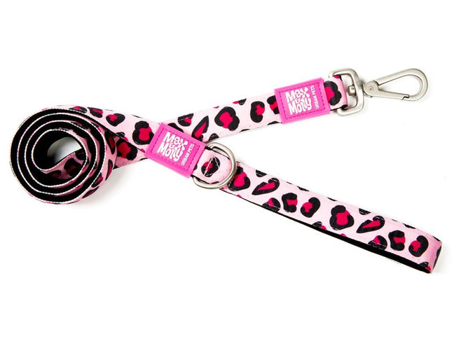 Max & Molly Leopard Pink Lead