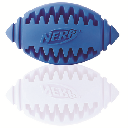 Nerf Dog Teether Rugby / Football, Medium, 4in