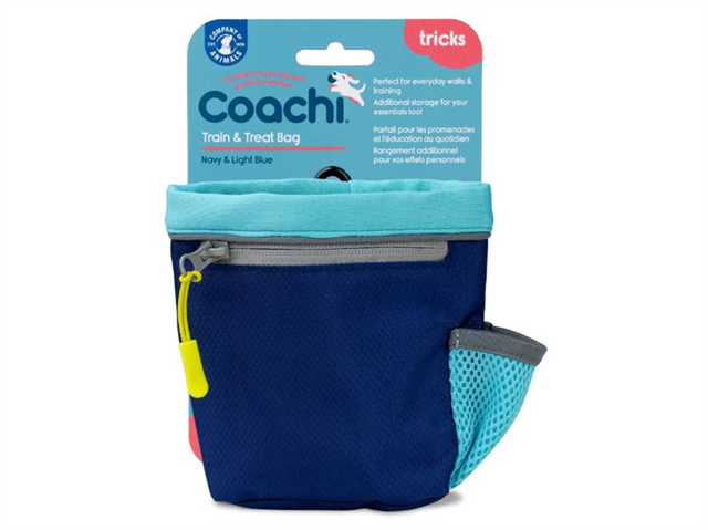 Coachi Train & Treat Bag Navy & Blue