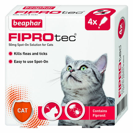 Beaphar FIPROtec Cat 4 Pipette