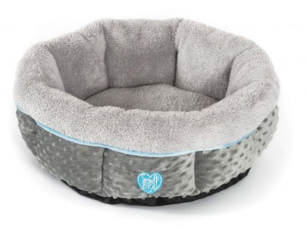 ANCOL SMALL BITE DONUT BED BLUE 50CM